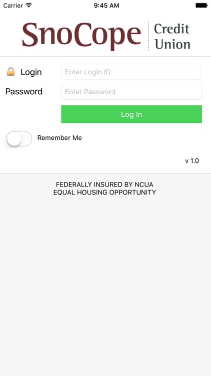 SnoCope Mobile Banking