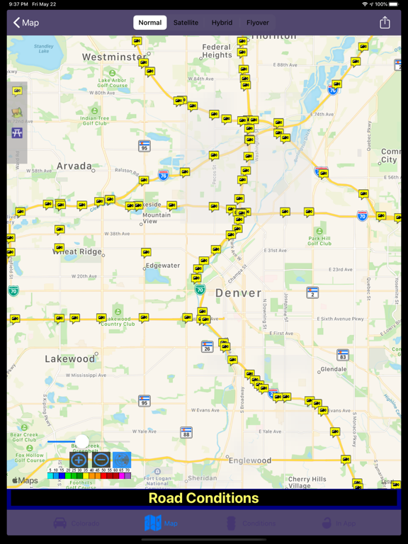 Screenshot #6 pour Road Conditions Lite
