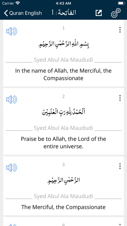 Quran Multi Translations screenshot-3