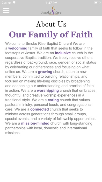 Smoke Rise Baptist Church