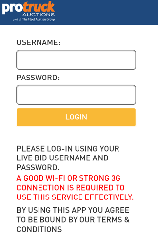 Protruck LiveBid - náhled