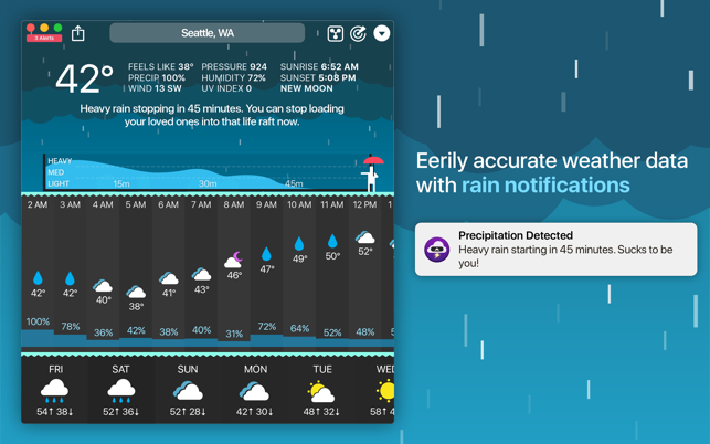 ‎CARROT Weather Screenshot