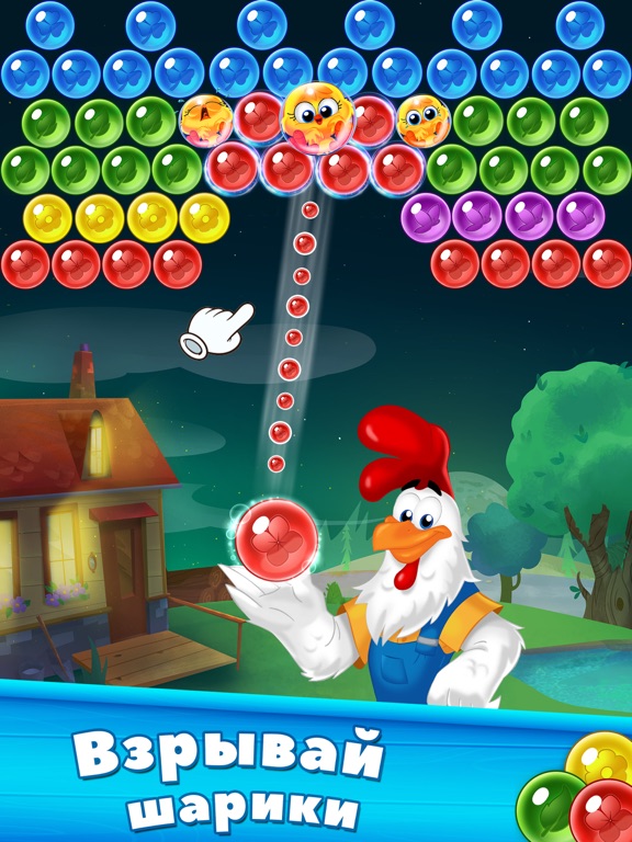Farm Bubbles бабл шутер на iPad