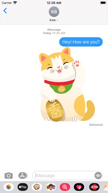 Japanese Stickers Set