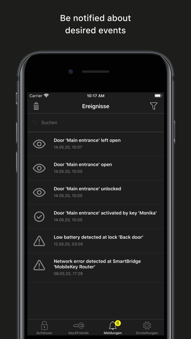 Screenshot of MobileKey3