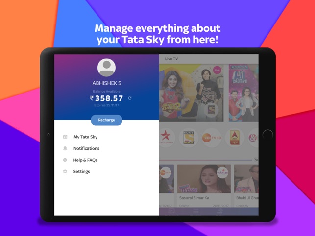 tata sky live tv star plus