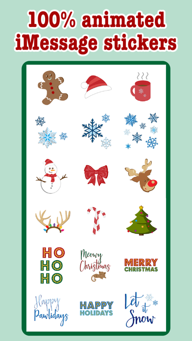 How to cancel & delete Christmas - Animated Stickers from iphone & ipad 2