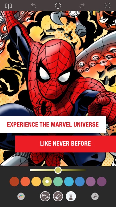 How to cancel & delete Marvel: Color Your Own from iphone & ipad 2