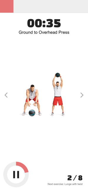 Medicine Ball Workout Plan(圖2)-速報App