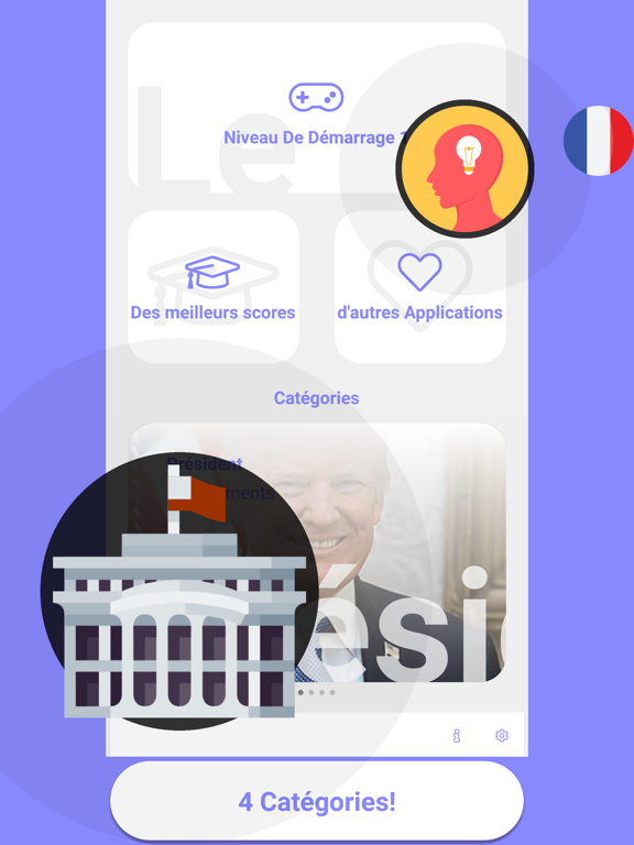 Screenshot #4 pour USAPresidents Quiz Jeu 2019