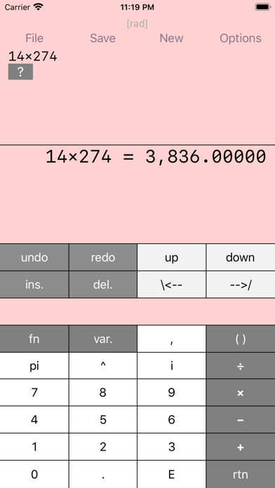 BRISTOL - Calculator screenshot 2