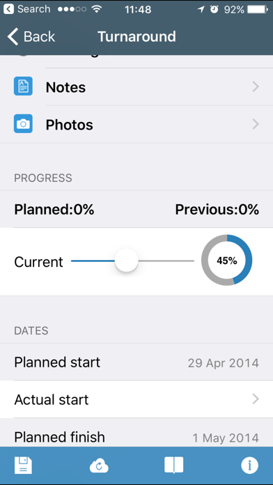 How to cancel & delete Site Progress from iphone & ipad 1