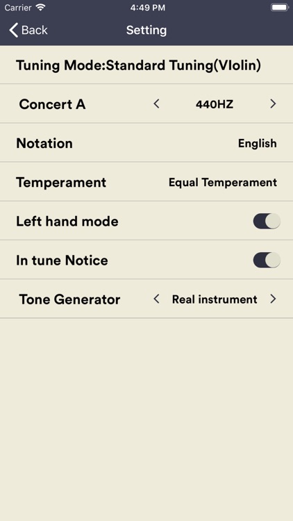 violin tuner -also viola cello screenshot-3