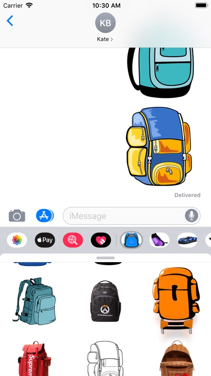 Backpacks Stickers