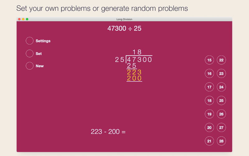 Long Division screenshot 3