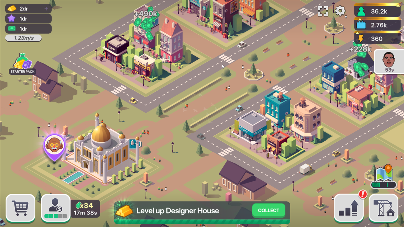 My Idle City Hack screenshot 9 - iOS game interface