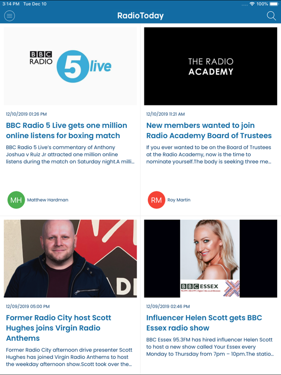 Screenshot #5 pour RadioToday UK & Ireland