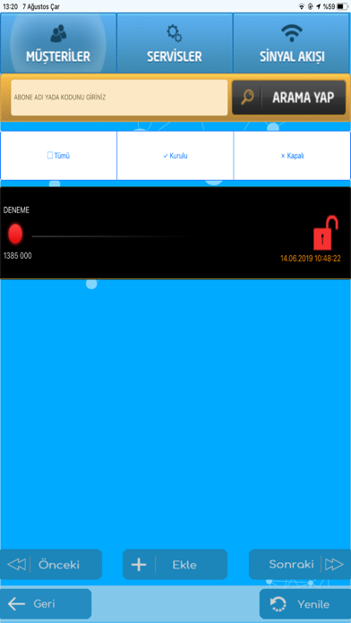 Securcity Alarm Sinyal Takibi screenshot 2