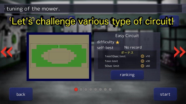 mower race battle screenshot-4