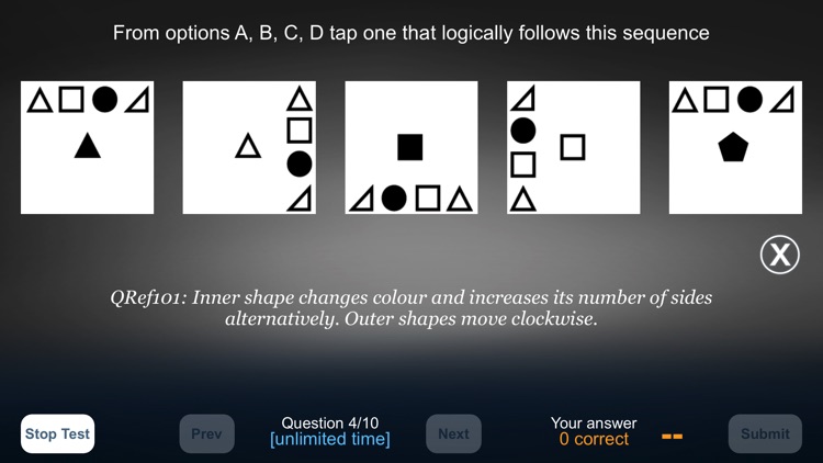 Abstract Reasoning Test (Lite)