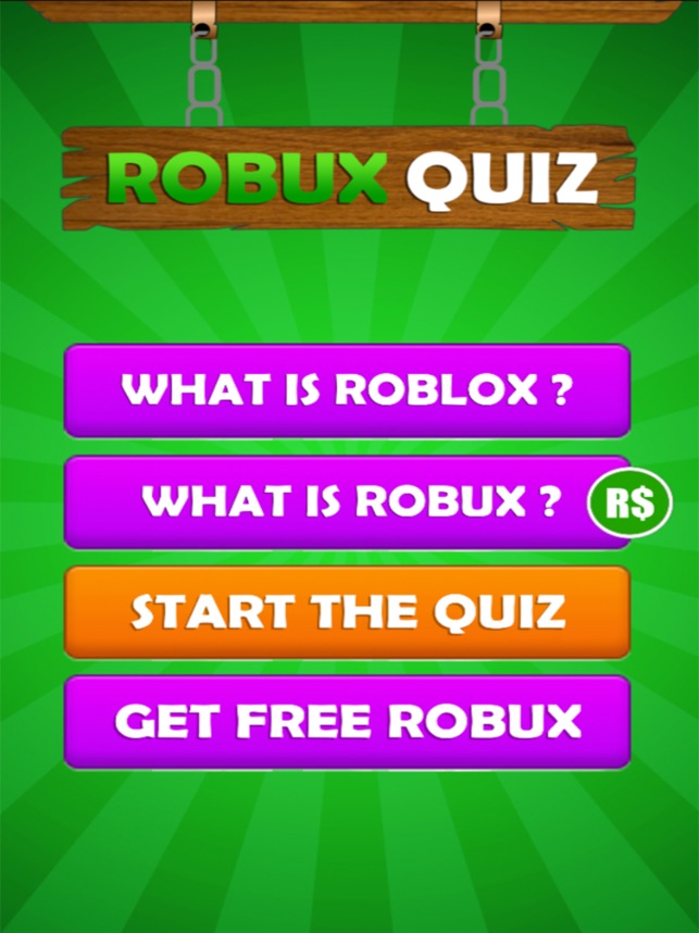 Roblox Knowledge Quiz Answer