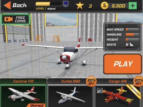 Игра Flight Pilot Simulator 3D!