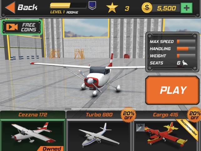 Flight Pilot Simulator 3d On The App Store - como jogar o pilot training flight simulator no roblox