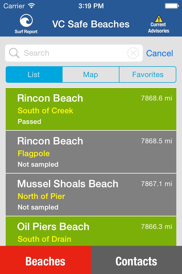 VC Safe Beaches screenshot 2