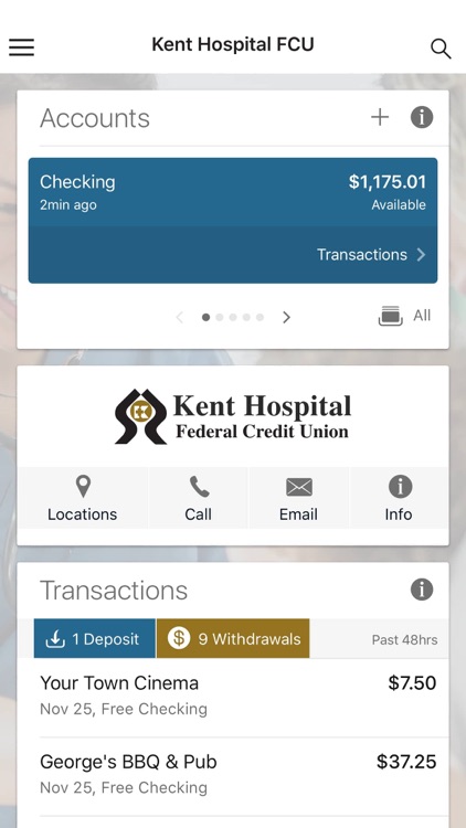 Kent Hospital FCU