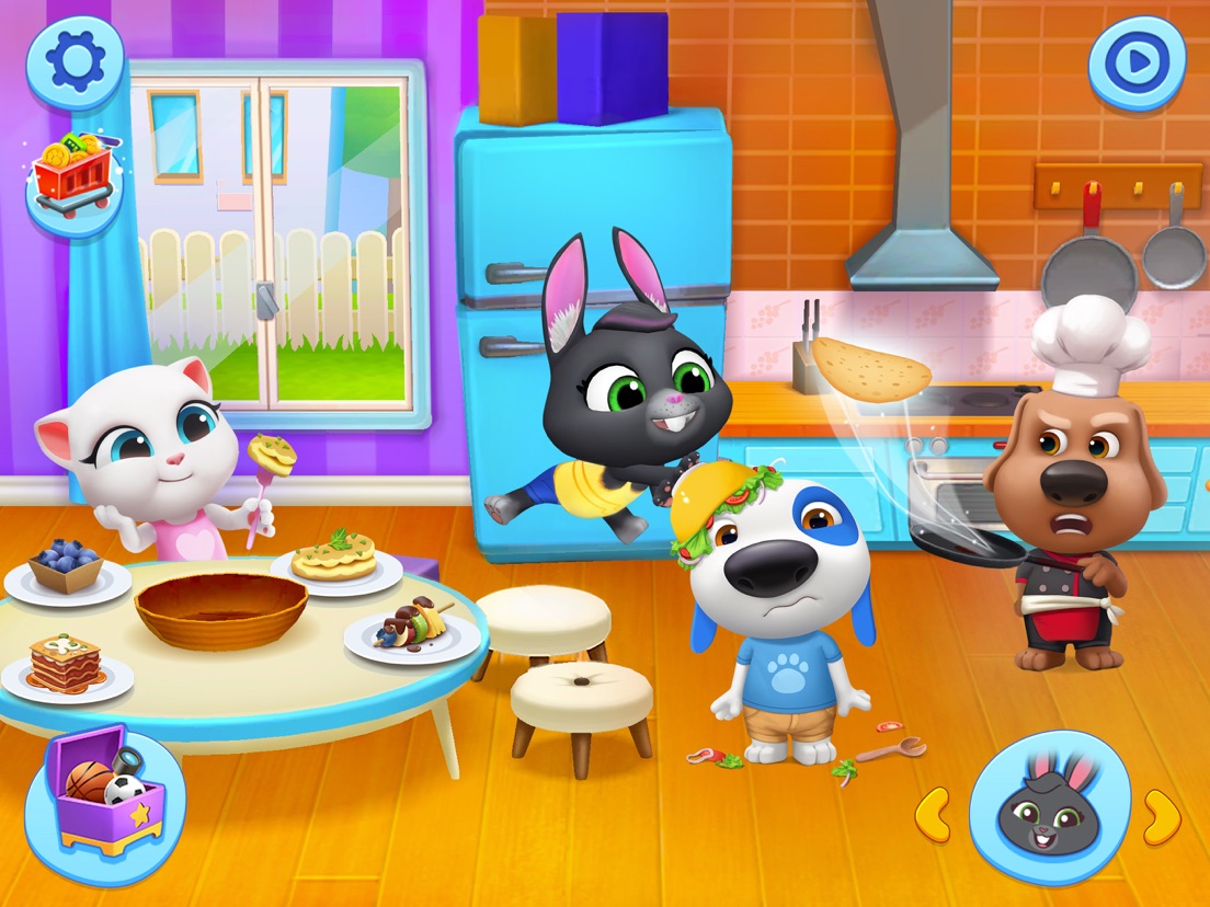 My Talking Tom Friends App voor iPhone, iPad en iPod touch AppWereld