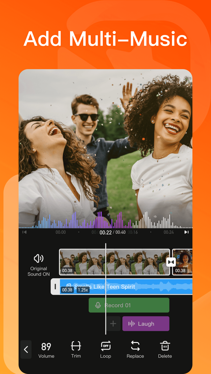 VivaVideo - Best Video Editor Modded screenshot 3 - iOS app interface