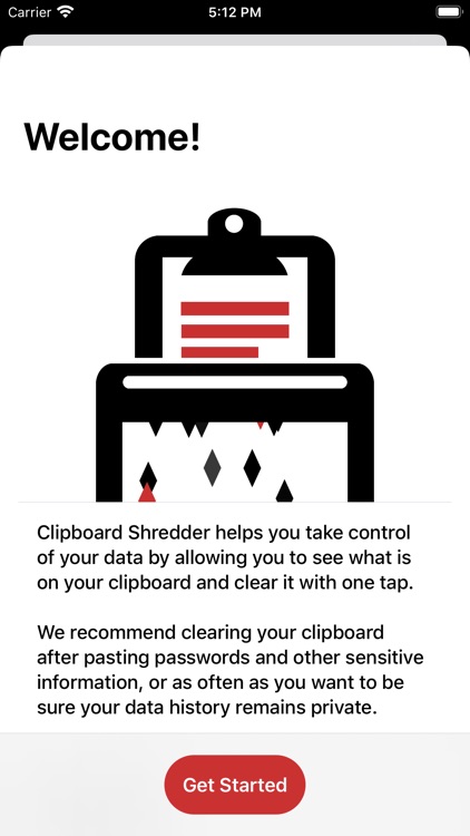 Clipboard Shredder