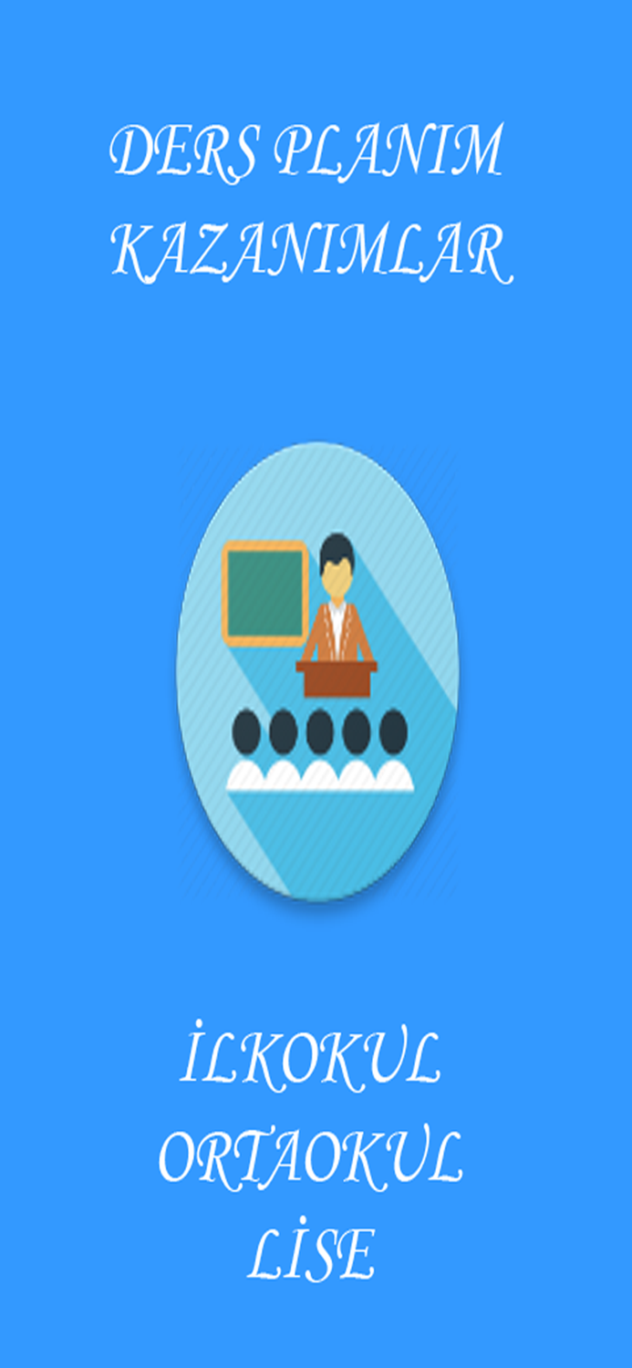 Ders Planım-Kazanımlar