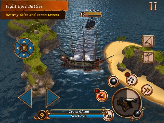 Ships of Battle Age of Pirates screenshot