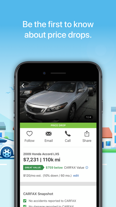 CARFAX – Find Used Cars for Sale screenshot