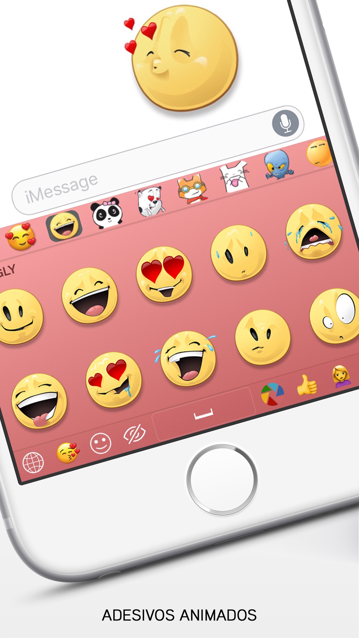 Screenshot do app Emoji>