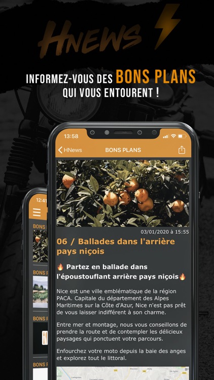 HNews : L'app des bikers screenshot-5