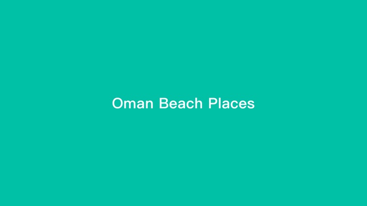 Oman Beach Places