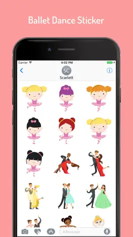 Game screenshot Dance Ballet Sticker Pack apk