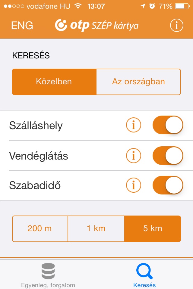 SZÉP kártya screenshot 2