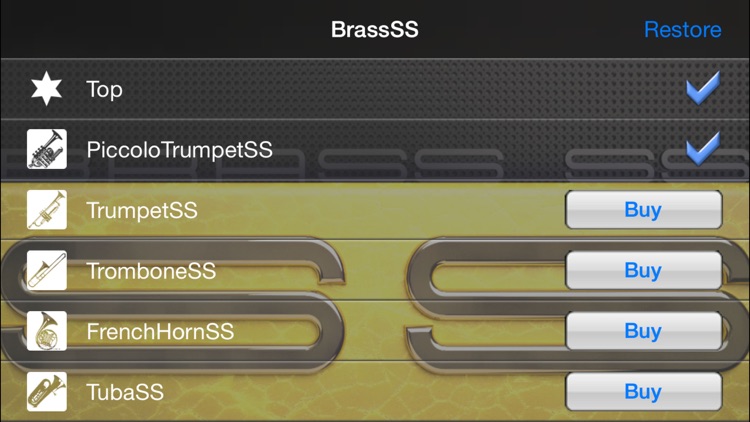 Brass instrumentSS IA