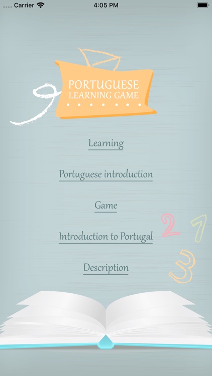 Portuguese Learning Game