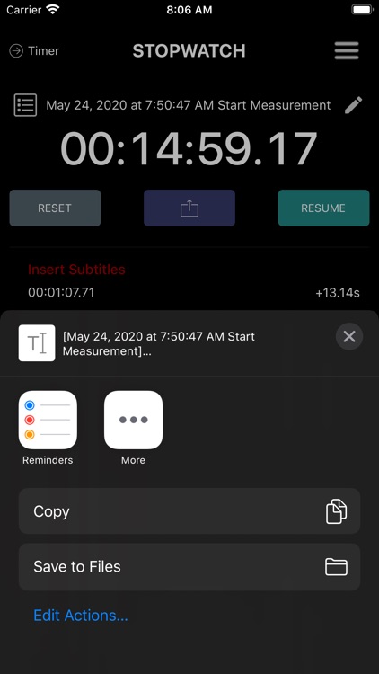 StopWatchA - Stopwatch For Pro screenshot-3