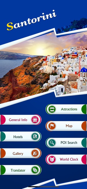 Santorini Island Tourism Guide(圖2)-速報App