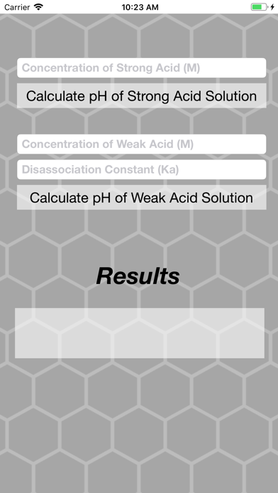 How to cancel & delete Strong/weak acid pH Calculator from iphone & ipad 1