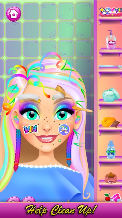 Rainbow Princess Hair Salon screenshot-5