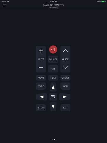 Скриншот из Remotie: remote for Samsung TV