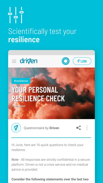 Driven Resilience App screenshot-4