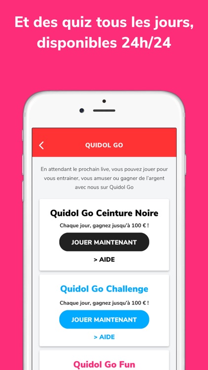 Quidol - Quiz Show en Direct screenshot-5