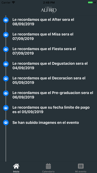 Eventos Crea screenshot 2